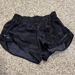 Lululemon Camouflage Hottie Hot Shorts